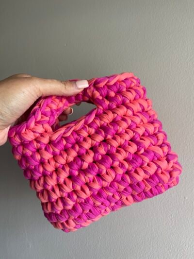 Square shaped Mini Bag